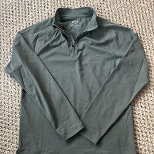 Rhone Gray Quarter-Zip Pullover